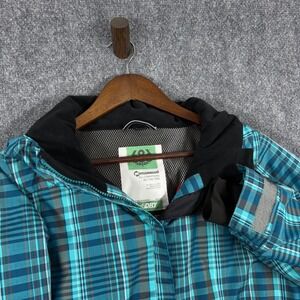 686 Manual Womens Small Plaid Snowboard Ski Jacket Waterproof‎ Infidry Teal